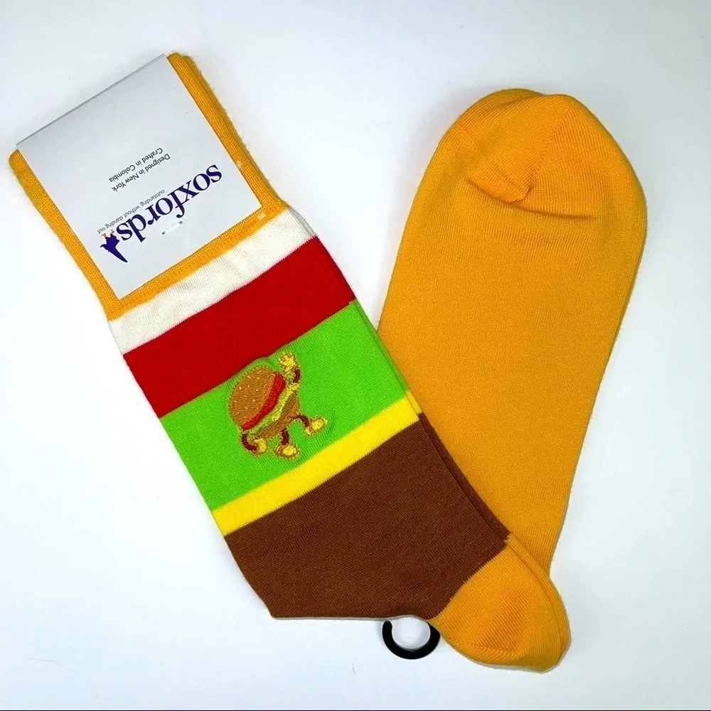 NEW Soxfords Golden Arches Novelty Socks
